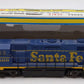 Atlas 7021 HO Scale Santa Fe GP38 Diesel Locomotive #3560 EX/Box
