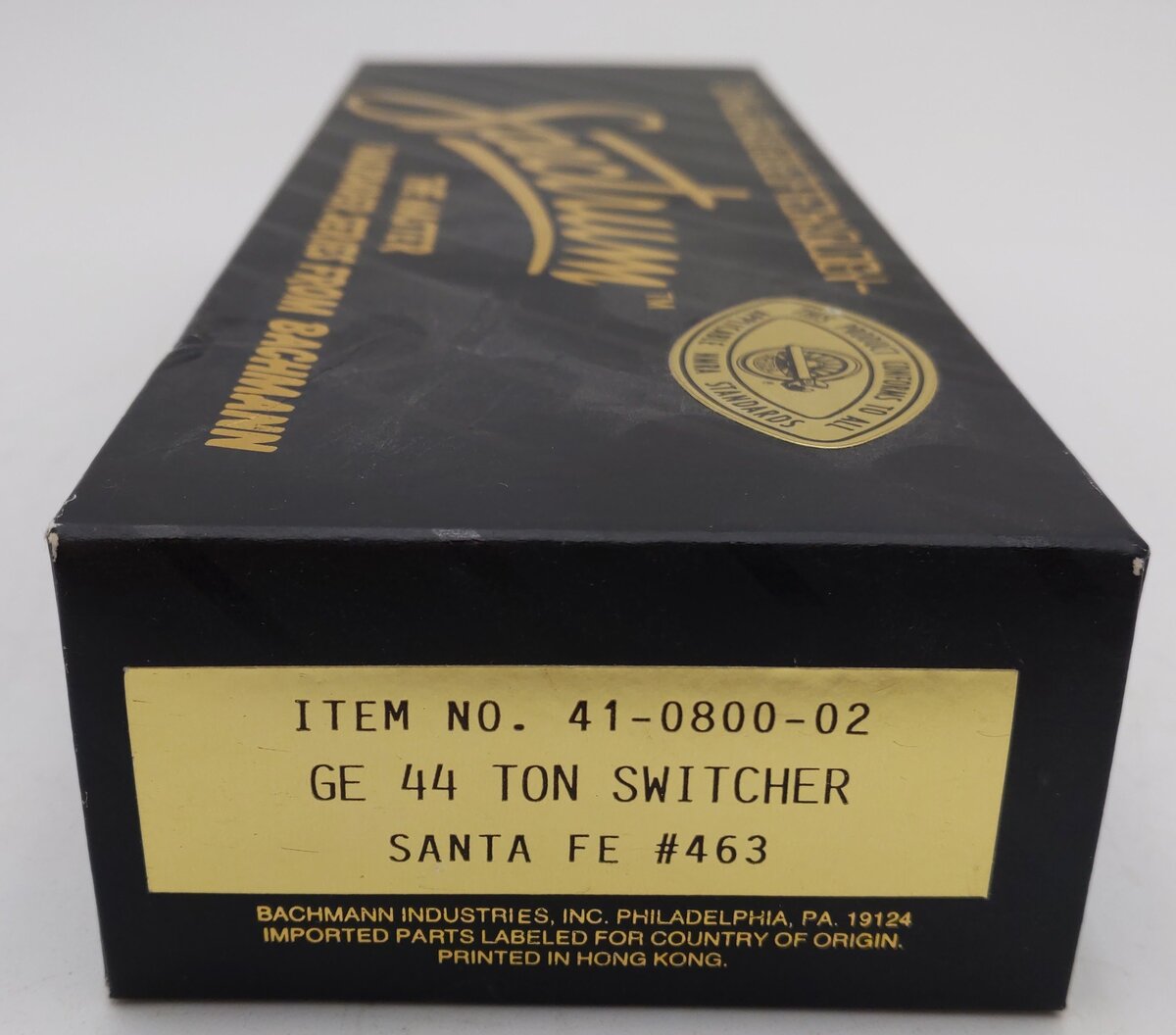 Bachmann 41-0800-02 HO Santa Fe GE 44 Ton Diesel Switcher #463 EX/Box