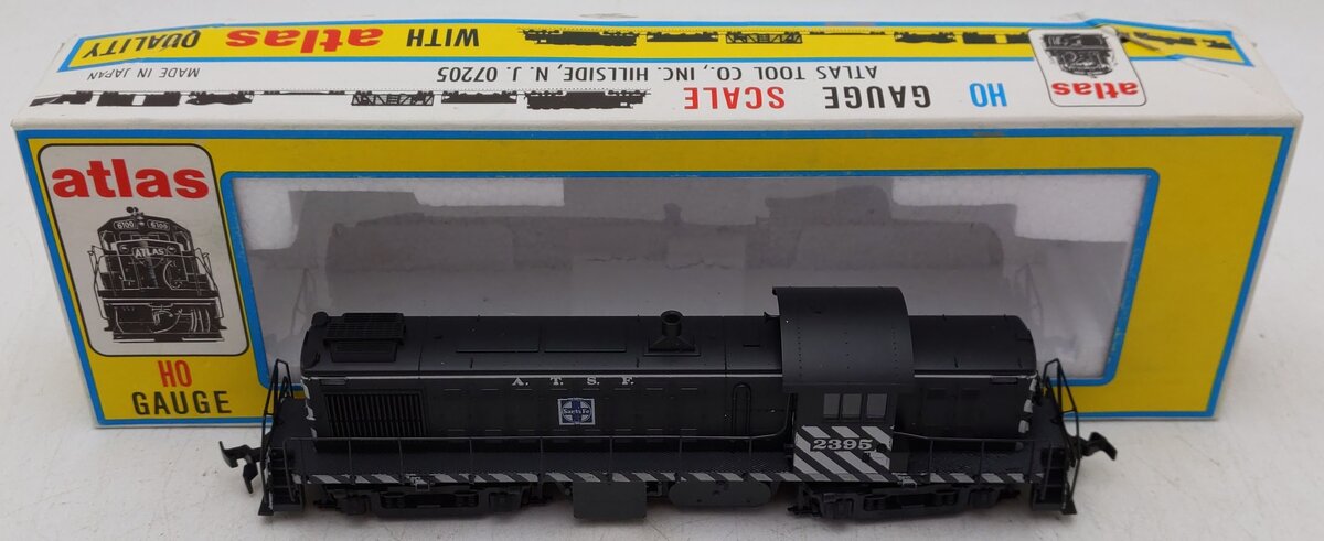 Atlas 8126 HO Scale Santa Fe RS-1 Diesel Locomotive #2395 EX/Box