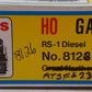 Atlas 8126 HO Scale Santa Fe RS-1 Diesel Locomotive #2395 EX/Box