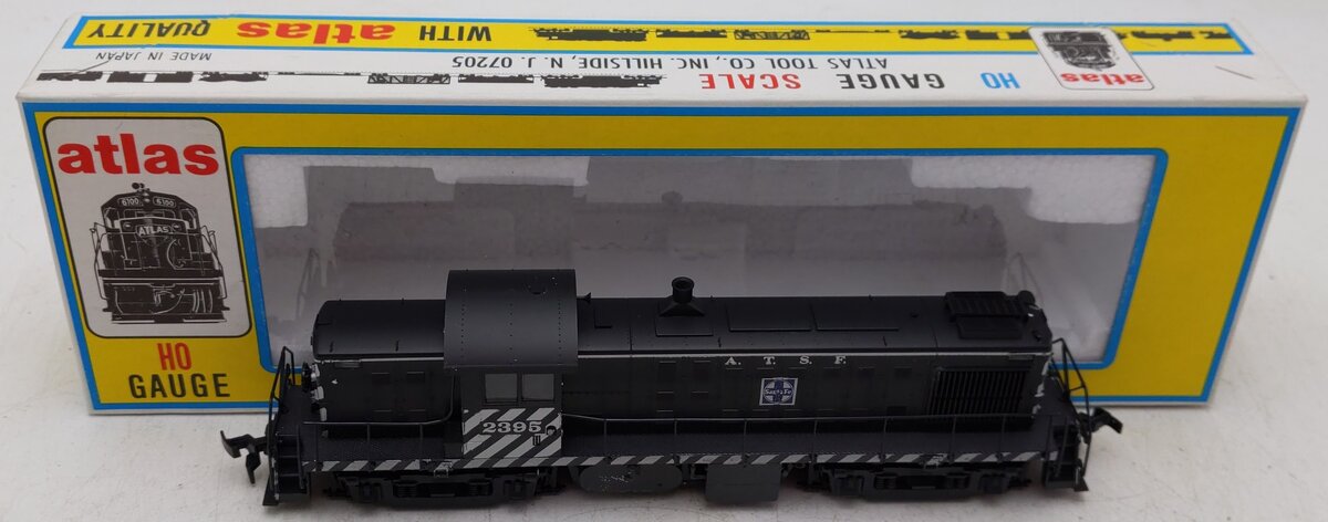 Atlas 8126 HO Scale Santa Fe RS-1 Diesel Locomotive #2395 EX/Box