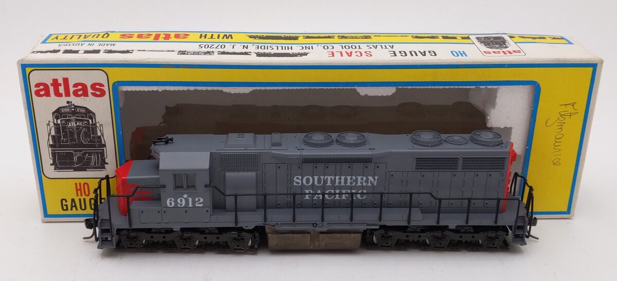 Atlas 7014 HO Southern Pacific SD35 Diesel Locomotive #6912 EX/Box