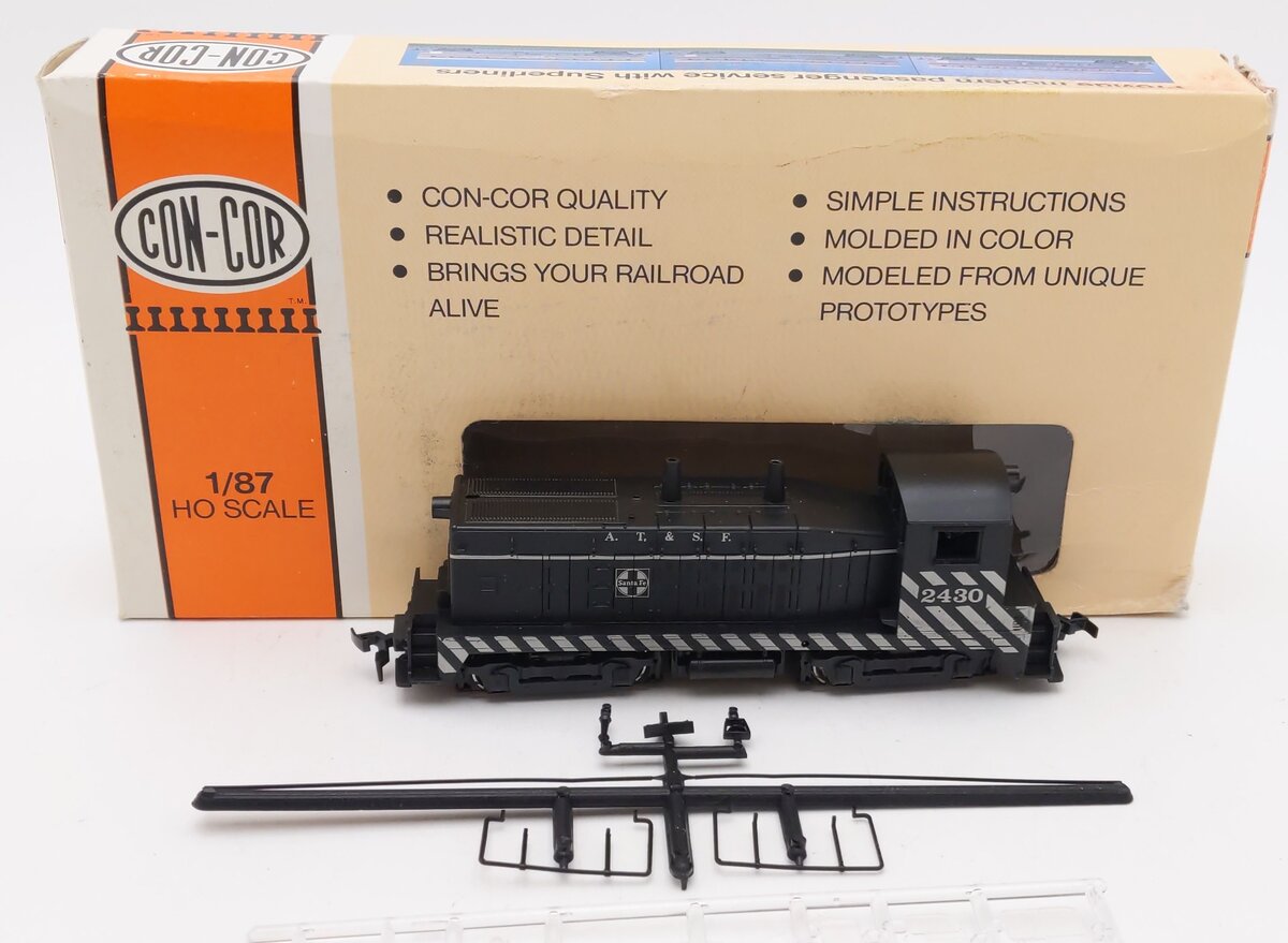 Con-Cor 0001-001502 HO Santa Fe EMD SW-7 Diesel Switcher #2430 EX/Box