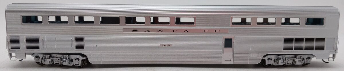 InterMountain TSP4830-04 HO Scale Santa Fe High Level Diner Car #654 EX/Box