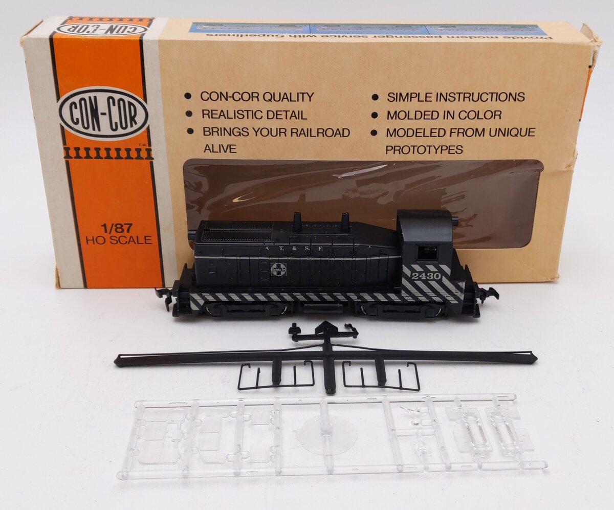 Con-Cor 0001-001502 HO Santa Fe EMD SW-7 Diesel Switcher #2430 EX/Box
