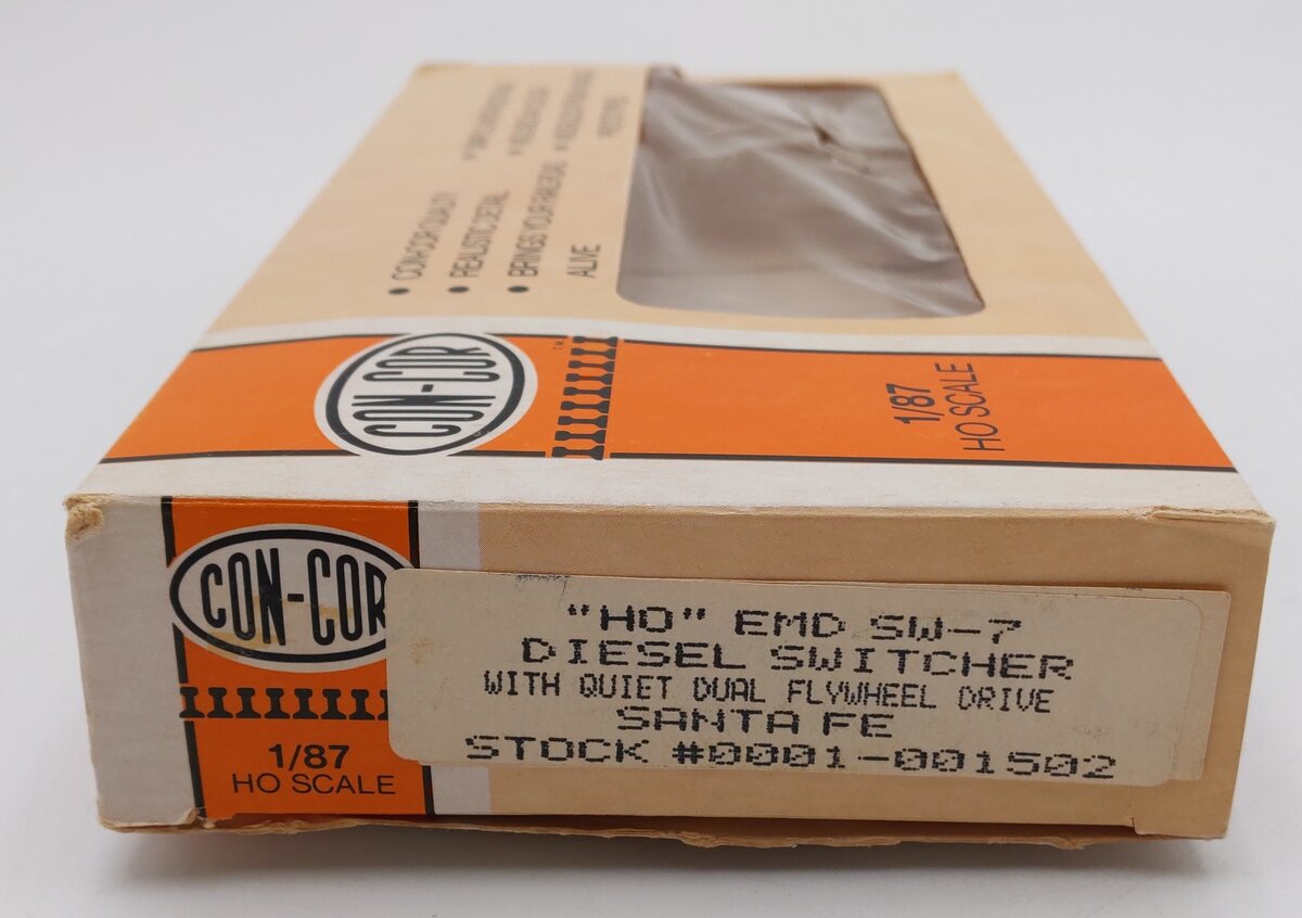Con-Cor 0001-001502 HO Santa Fe EMD SW-7 Diesel Switcher #2430 EX/Box