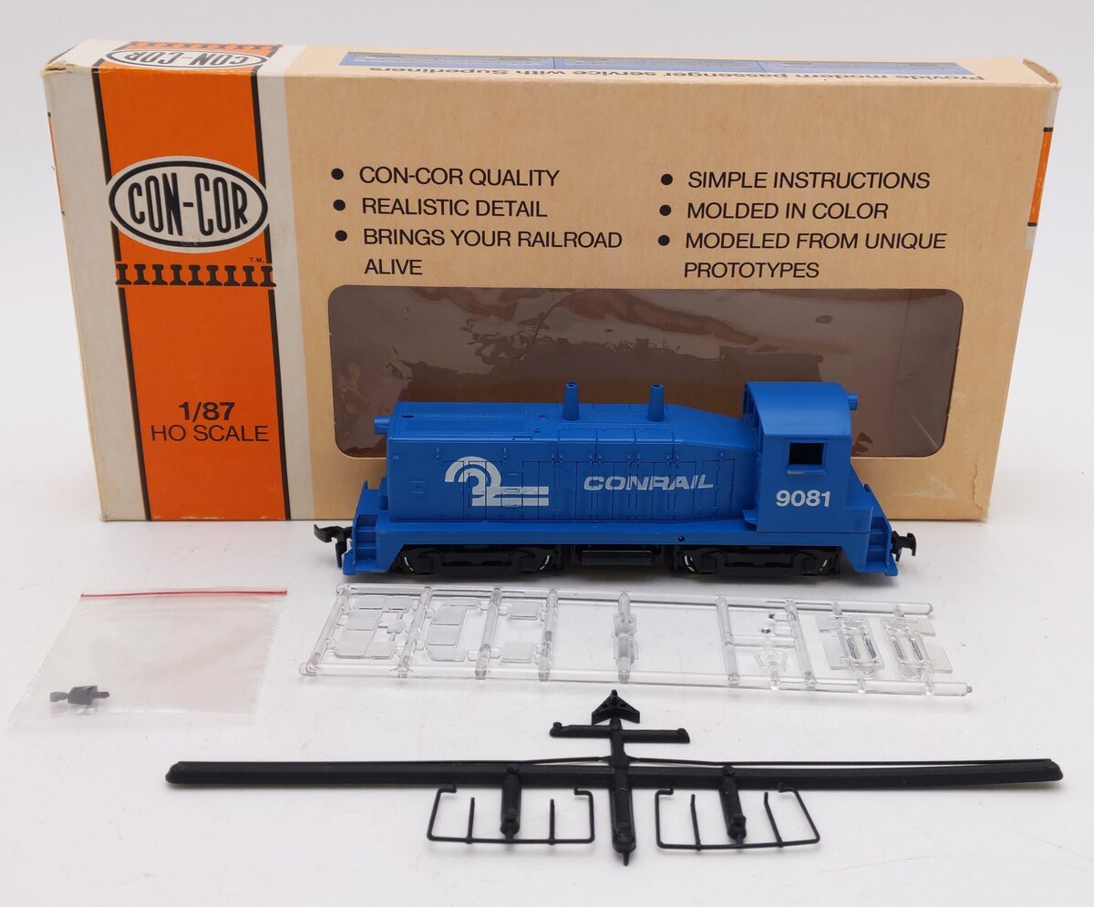 Con-Cor 0001-001504 HO Conrail EMD SW-7 Diesel Switcher #9081 EX/Box