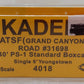 Kadee 4018 HO Atchison, Topeka & Santa Fe 40' PS-1 Boxcar #31698 EX/Box