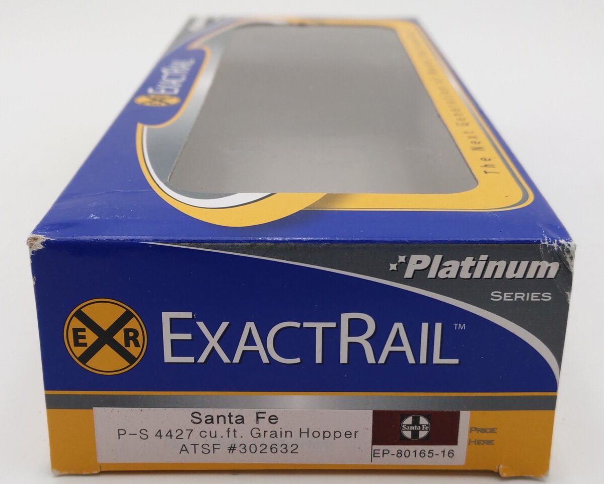 ExactRail EP-80165-16 HO Santa Fe P-S 4427 Cu Ft Grain Hopper #302632 EX/Box