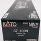 Kato 37-1009 HO Santa Fe EMD NW2 Phase I Switcher Diesel Locomotive #2406 w/DCC LN/Box