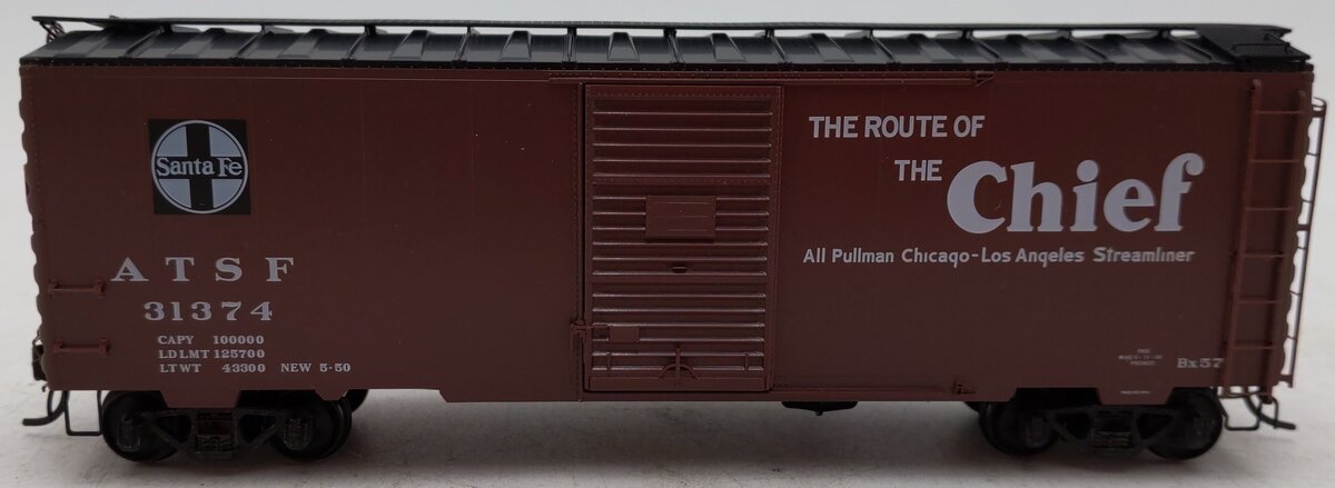 Kadee 4035 HO Santa Fe Chief 40' PS-1 Standard Boxcar #31374 EX/Box