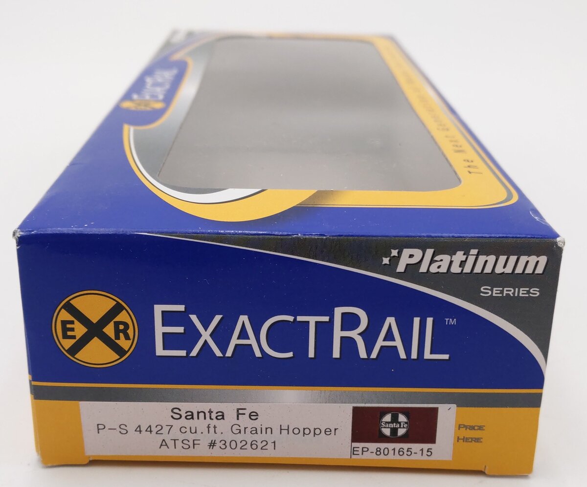 ExactRail EP-80165-15 HO Santa Fe P-S 4427 Cu. Ft. Grain Hopper #302621 EX/Box