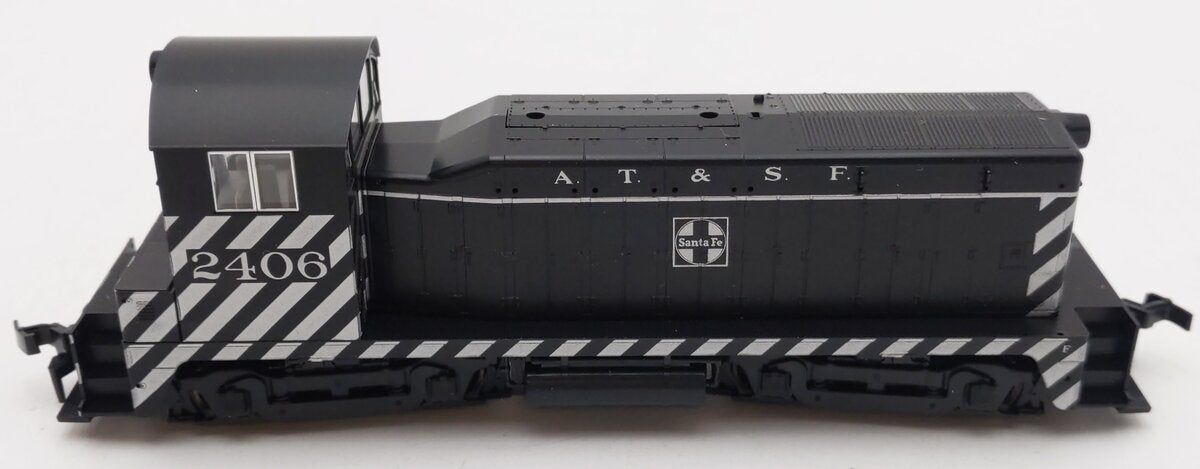 Kato 37-1009 HO Santa Fe EMD NW2 Phase I Switcher Diesel Locomotive #2406 w/DCC LN/Box
