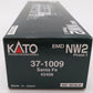 Kato 37-1009 HO Santa Fe EMD NW2 Phase I Switcher Diesel Locomotive #2406 w/DCC LN/Box