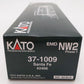 Kato 37-1009 HO Santa Fe EMD NW2 Phase I Switcher Diesel Locomotive #2406 w/DCC LN/Box