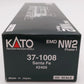 Kato 37-1008 HO Scale Santa Fe EMD NW2 Phase I Diesel Locomotive #2405 VG/Box
