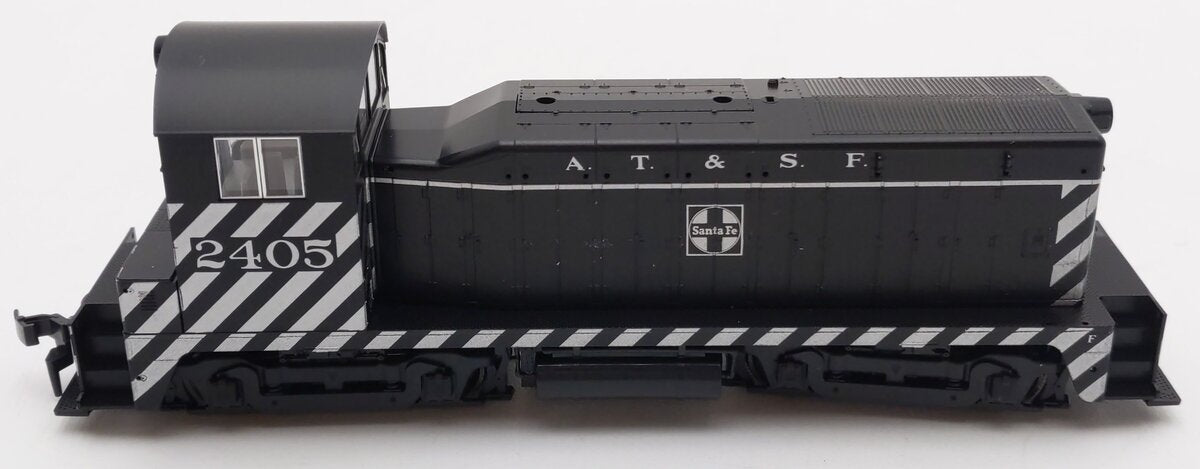 Kato 37-1008 HO Scale Santa Fe EMD NW2 Phase I Diesel Locomotive #2405 VG/Box