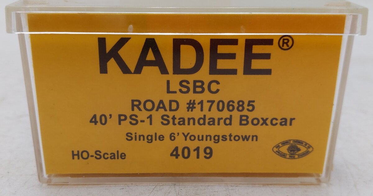 Kadee 4019 HO La Salle & Bureau County 40' PS-1 Standard Boxcar #170685 EX/Box