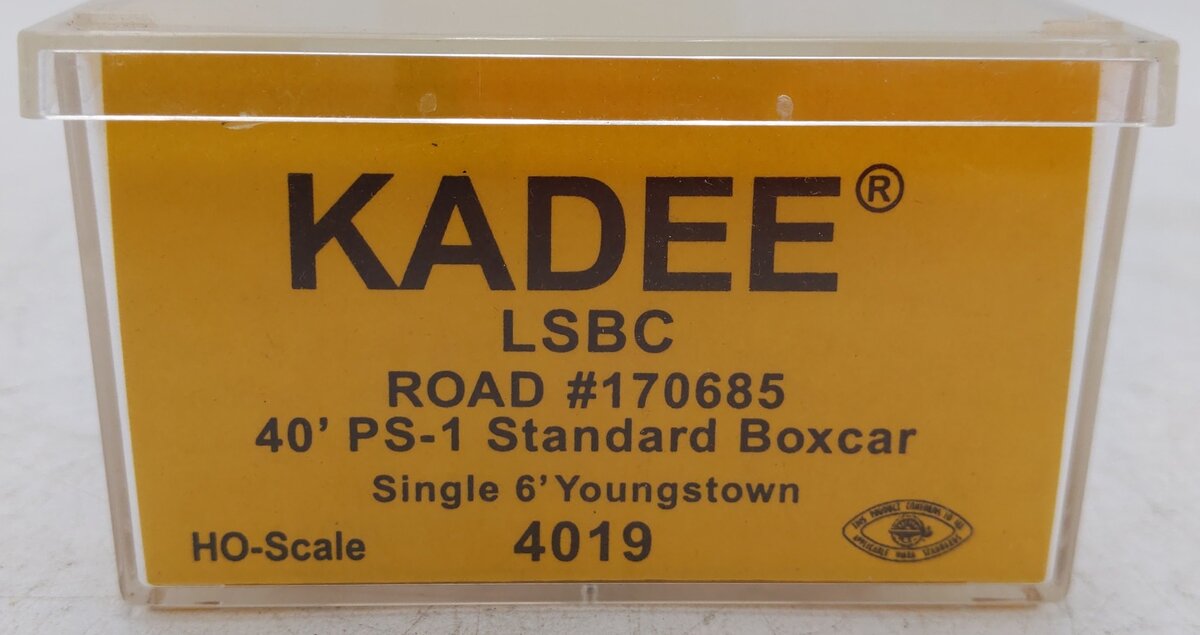 Kadee 4019 HO La Salle & Bureau County 40' PS-1 Standard Boxcar #170685 EX/Box