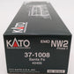 Kato 37-1008 HO Scale Santa Fe EMD NW2 Phase I Diesel Locomotive #2405 EX/Box