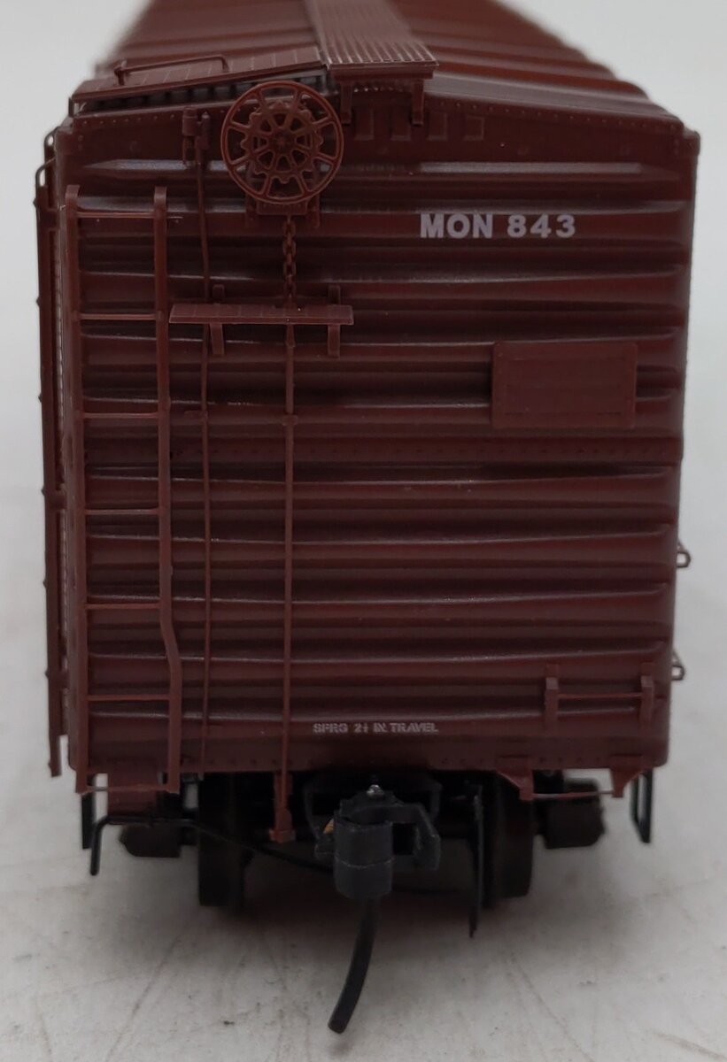 Kadee 4013 HO Scale Monon 40' PS-1 Single 6' Door Boxcar #843 EX/Box