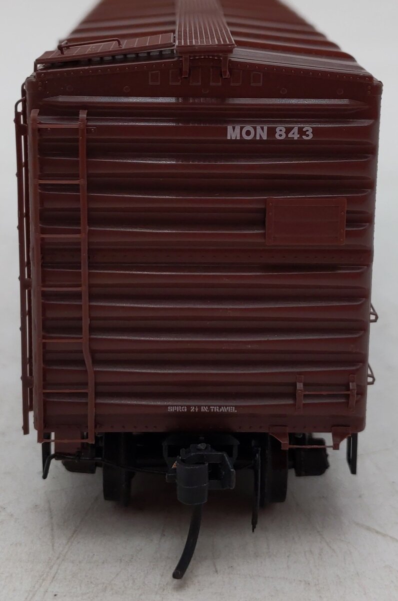 Kadee 4013 HO Scale Monon 40' PS-1 Single 6' Door Boxcar #843 EX/Box