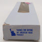 Front Range 9107 HO Scale Santa Fe GP-9 Powered Zebra Diesel Locomotive #715 VG/Box