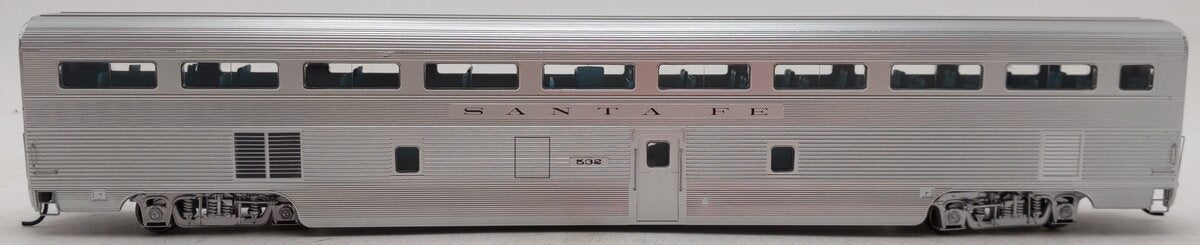 InterMountain TSP4810-06 HO Scale Santa Fe Hi-Level Coach Car #532 EX/Box