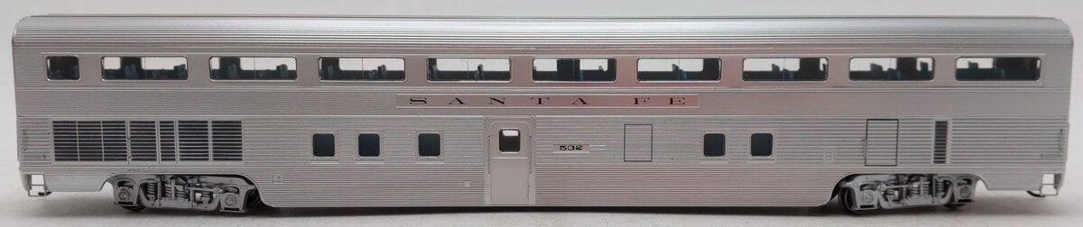 InterMountain TSP4810-06 HO Scale Santa Fe Hi-Level Coach Car #532 EX/Box