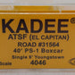 Kadee 4046 HO Atchison, Topeka & Santa Fe El Captain 40' PS-1 Boxcar EX/Box