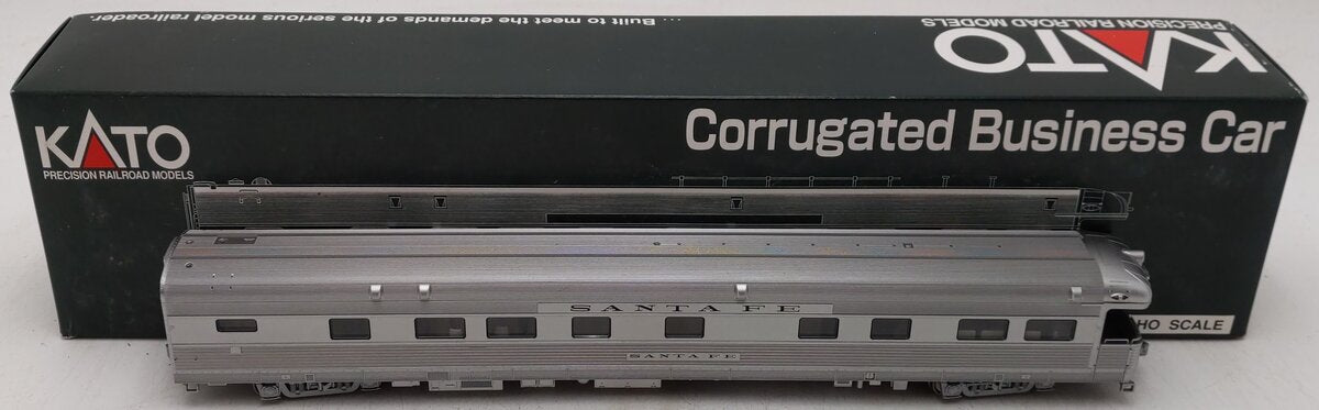 Kato 35-6011 HO ATSF Santa Fe Corrugated Business Car #50 EX/Box