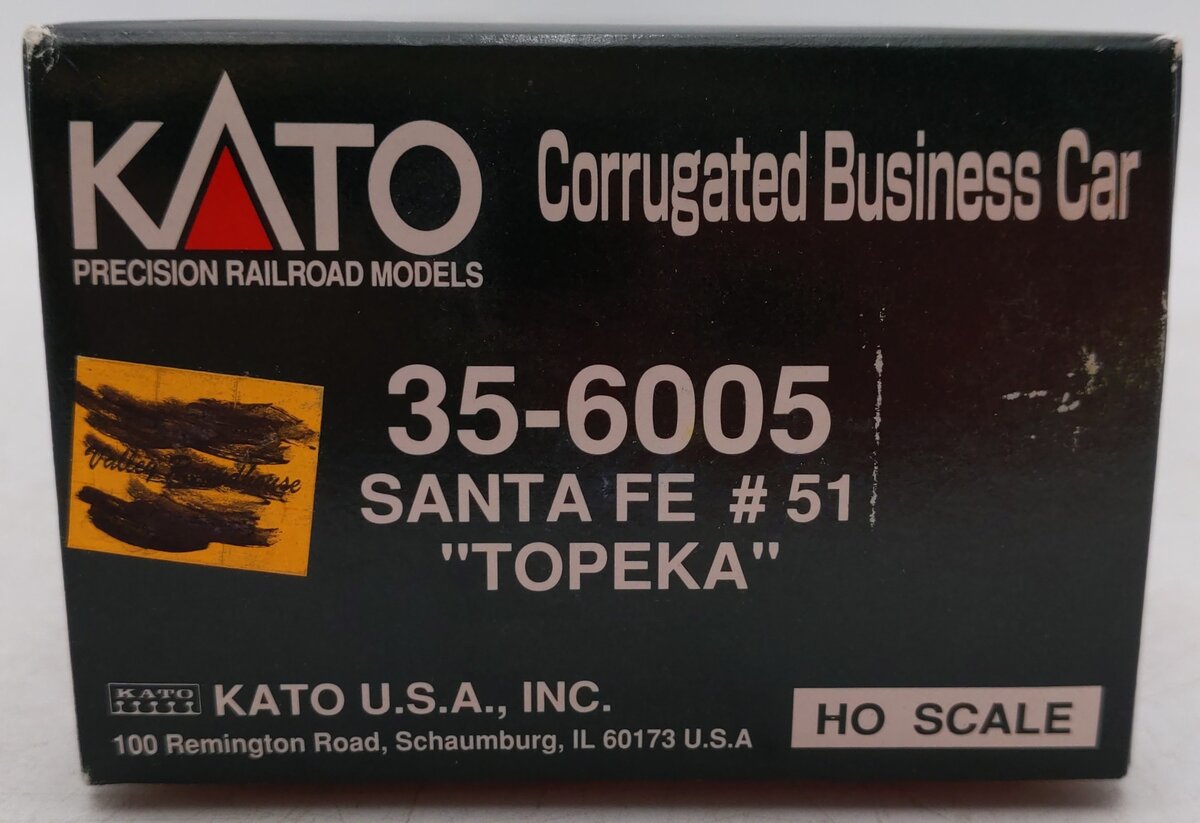 Kato 35-6005 HO Scale Santa Fe 
