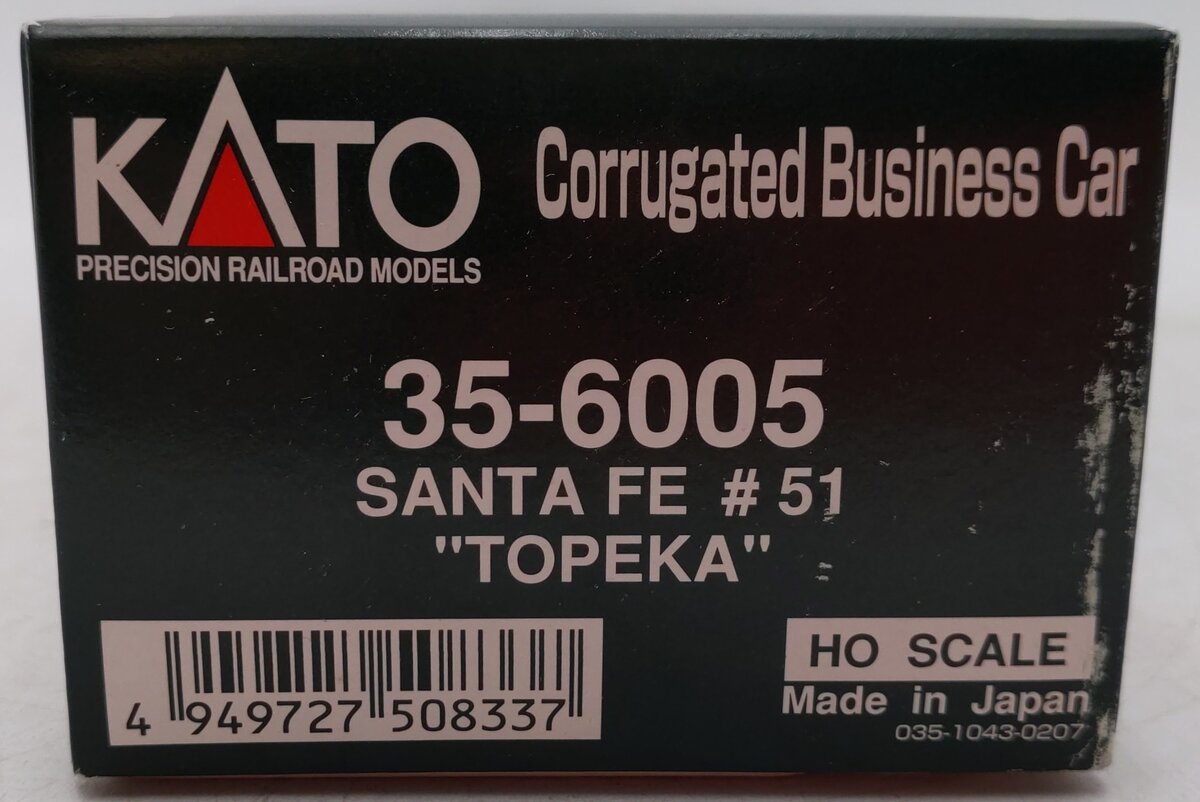 Kato 35-6005 HO Scale Santa Fe 
