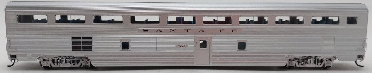InterMountain TSP4820-14 HO Scale ATSF Hi-Level Coach car #709 EX/Box