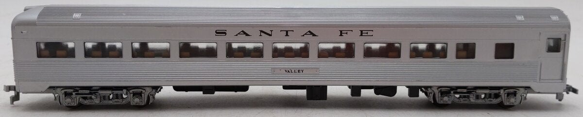 Model Power 8863 HO Scale Atchison Topeka Santa Fe "Valley" Budd Observation Car EX/Box