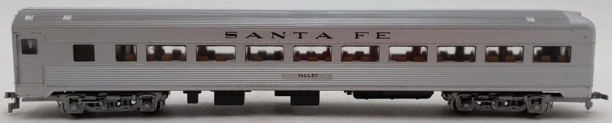 Model Power 8863 HO Scale Atchison Topeka Santa Fe "Valley" Budd Observation Car EX/Box