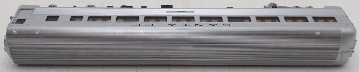 Model Power 8863 HO Scale Atchison Topeka Santa Fe "Valley" Budd Observation Car EX/Box