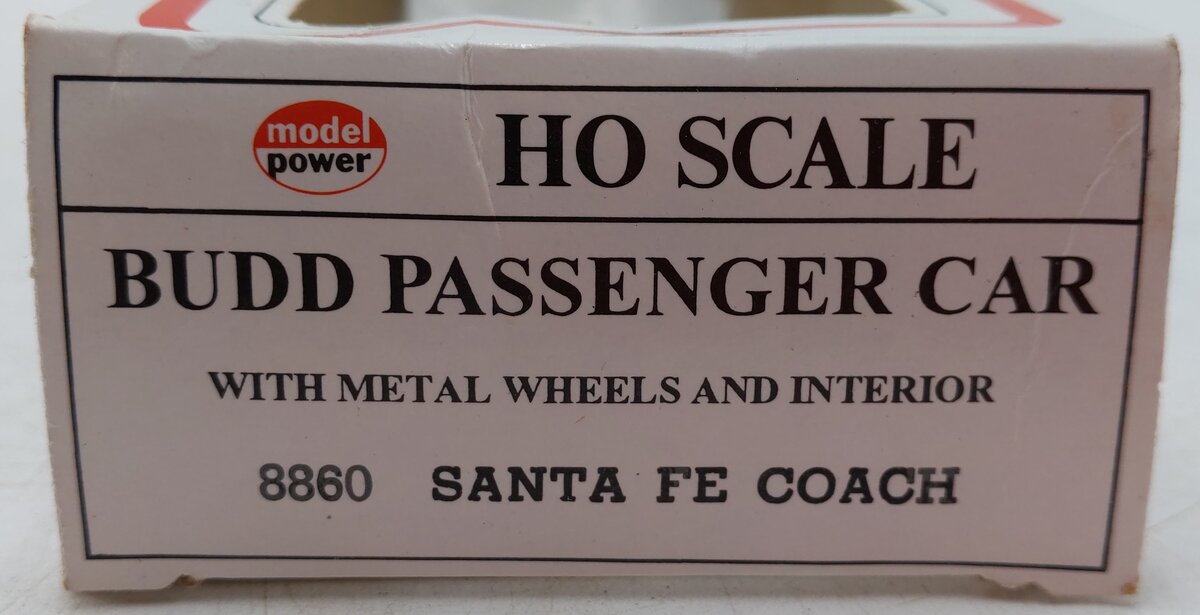 Model Power 8860 HO Scale Southern Pacific Coach #3075 VG/Box