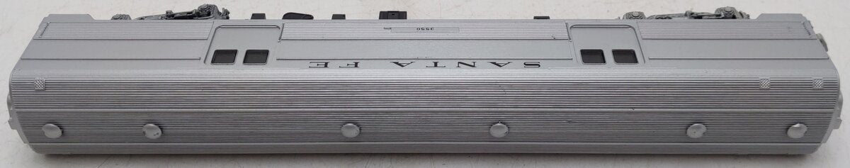 Model Power 8861 HO Scale Atchison Topeka Santa Fe Budd Baggage Car #3550 EX/Box