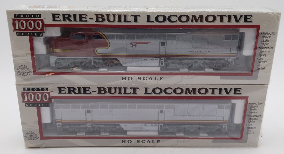 Proto 1000 23887 HO Scale ATSF Erie-Built AB Diesel Set NIB