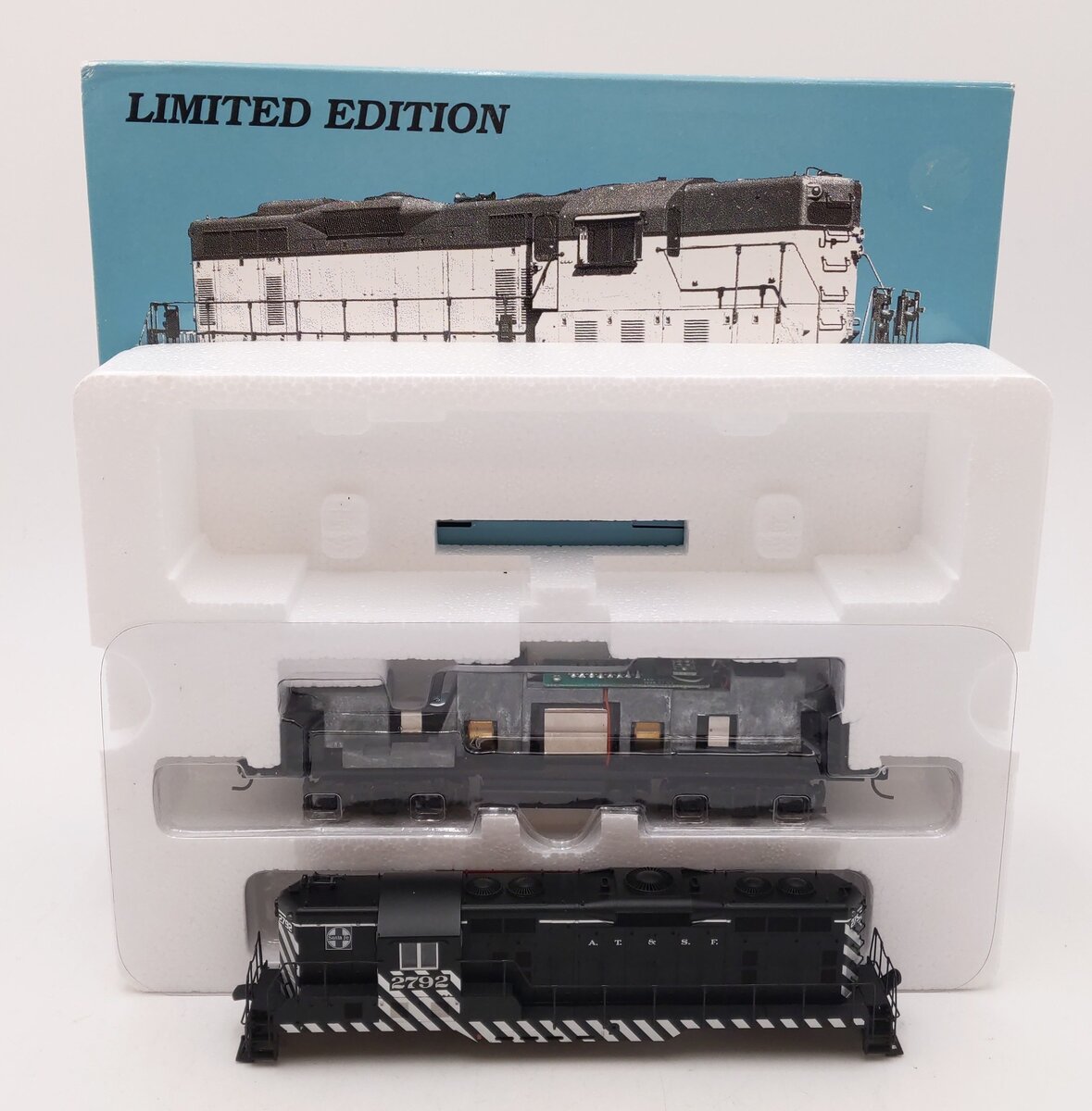 Proto 2000 23002 Life Like HO AT&SF GP7 Phase II Diesel Locomotive #2792 NIB