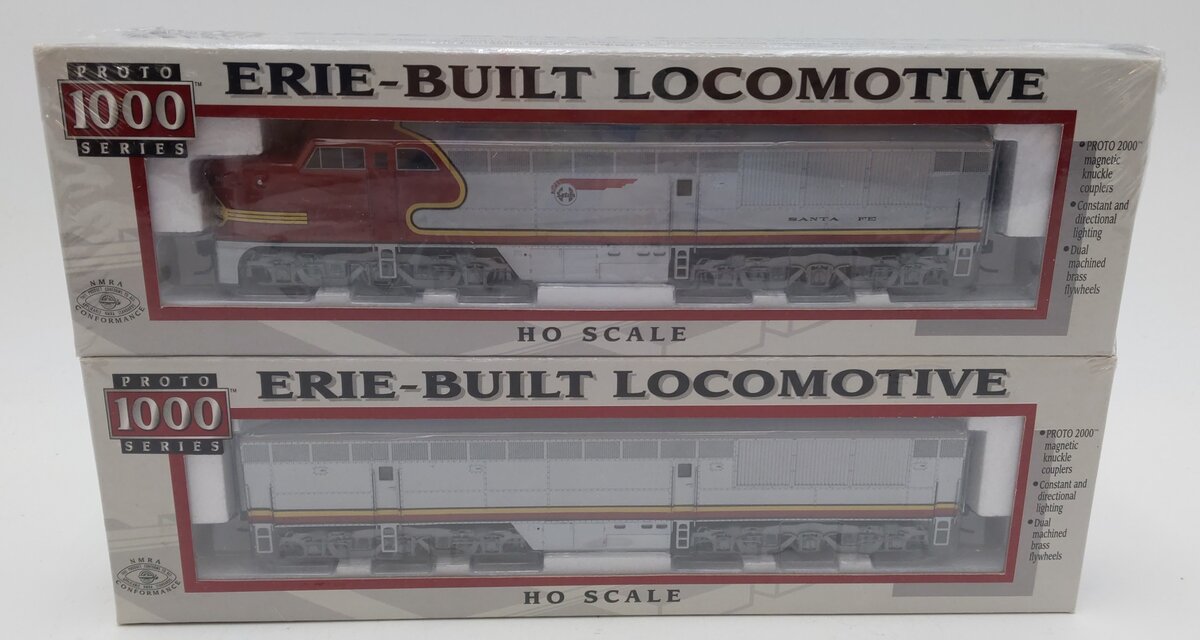 Proto 1000 23887 HO Scale ATSF Erie-Built AB Diesel Set MT/Box