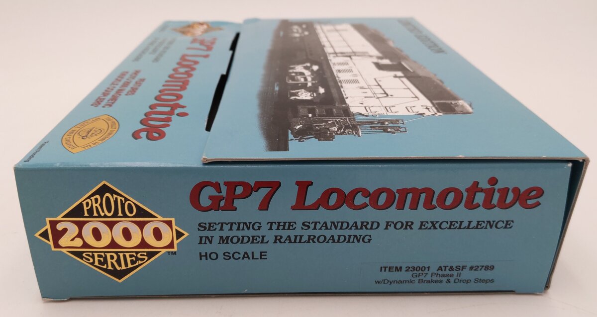 Proto 2000 23001 HO ATSF GP7 PhII Diesel Locomotive #2789 LN/Box