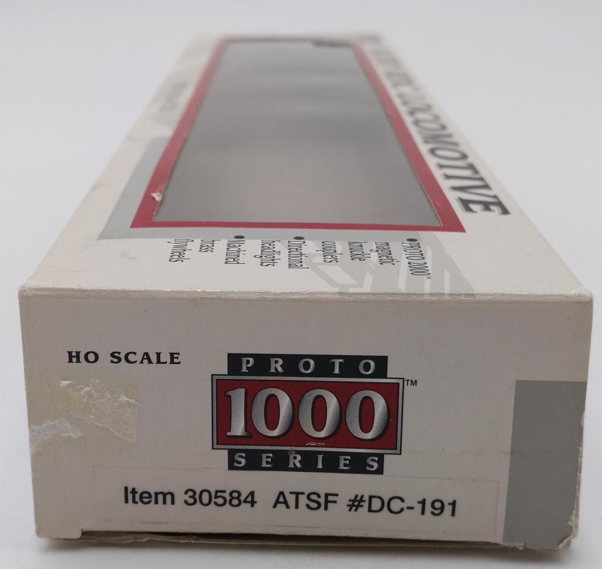 Proto 1000 30584 HO Scale Santa Fe RDC Budd Car #DC-191 EX/Box