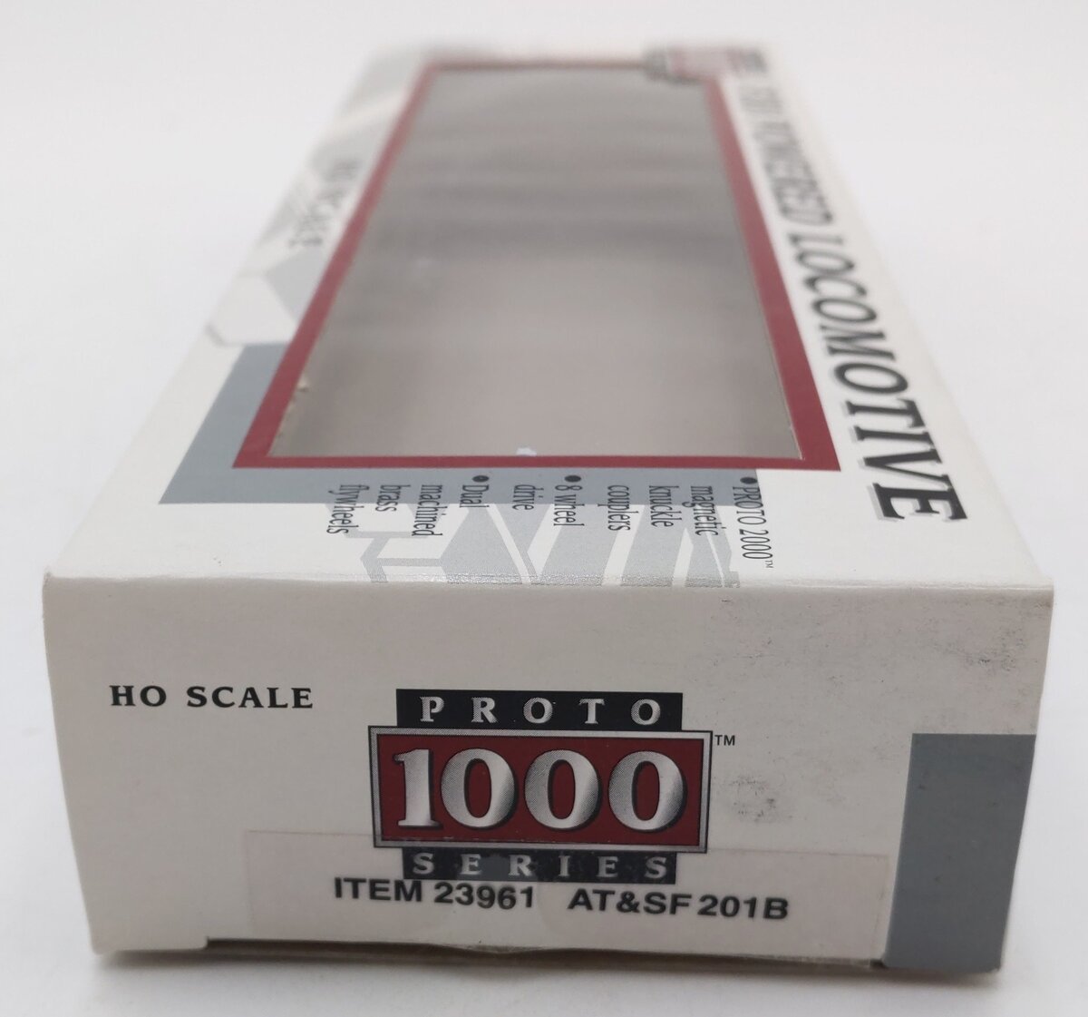 Proto 1000 23961 HO Scale Santa Fe F3B Powered Diesel Locomotive #201B EX/Box