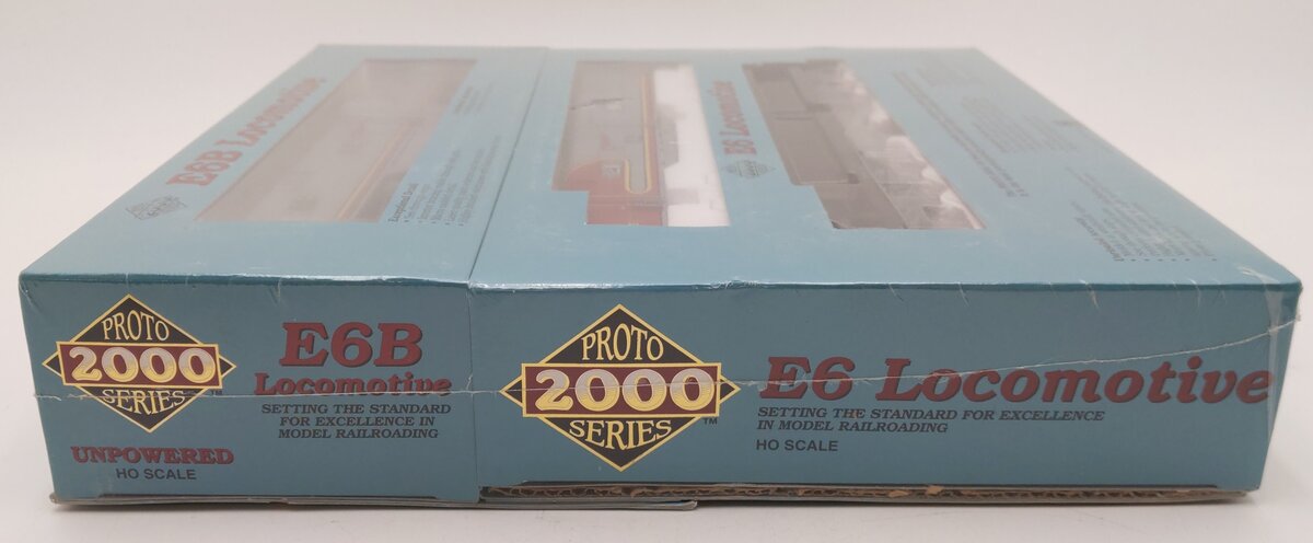 Proto 2000 23224 HO Scale AT&SF EMD E6 & E6B Diesel Locomotive Set MT/Box