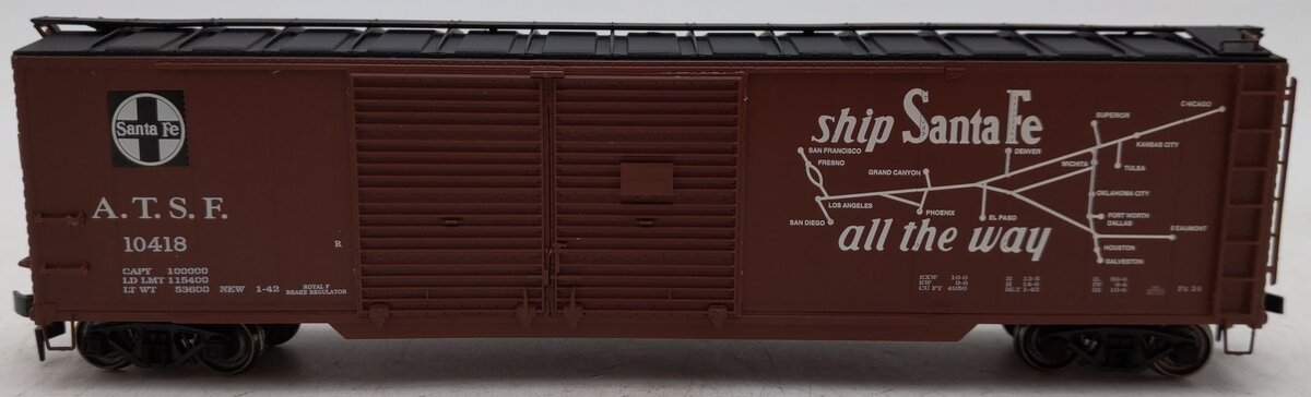 Proto 2000 10418 HO Scale ATSF Boxcar #10418 EX/Box
