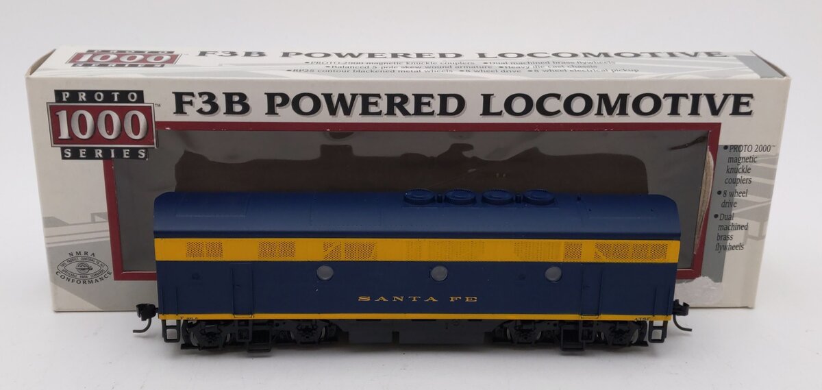 Proto 1000 23960 HO Scale Santa Fe F-3B Powered Diesel Locomotive #200B EX/Box