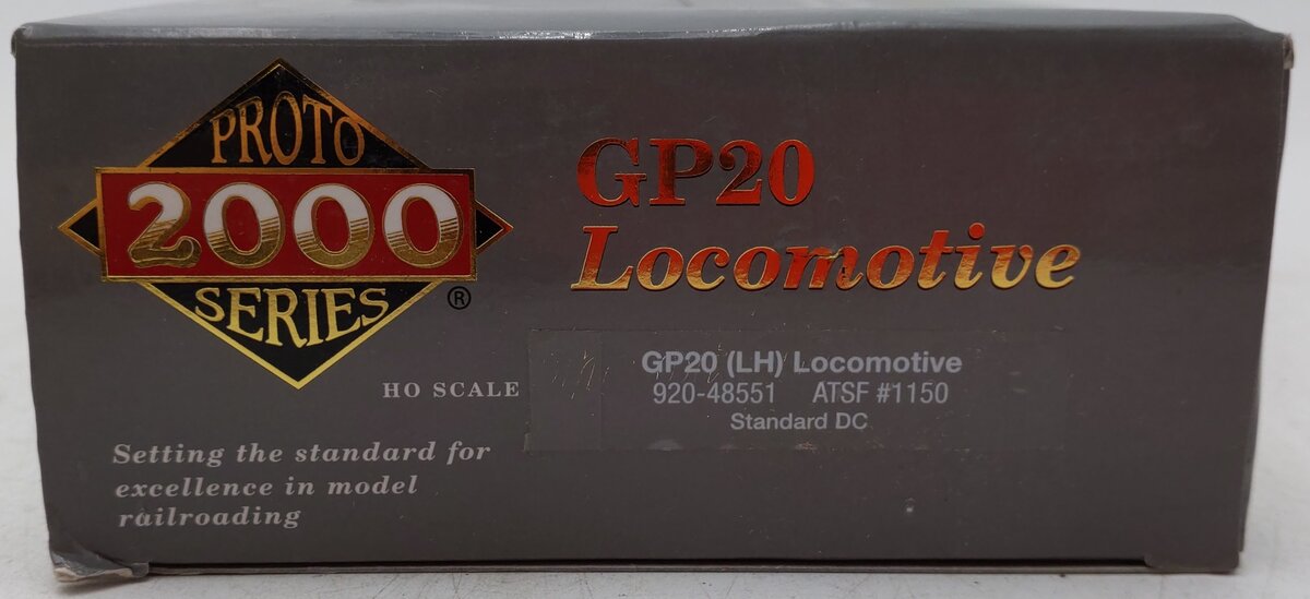Proto 2000 920-48551 HO Scale Santa Fe GP20 Diesel Locomotive #1150 EX/Box