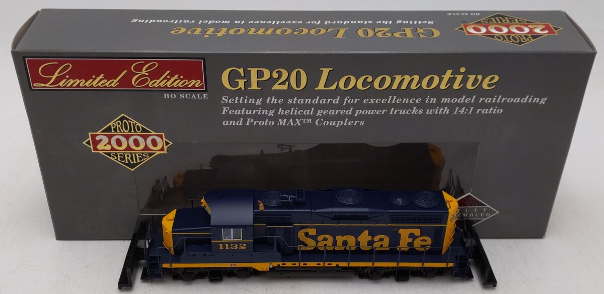 Proto 2000 920-48550 HO Scale Santa Fe Diesel Locomotive #1132 EX/Box